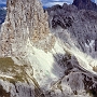 The Rosengarten Rotwand and nearby peaks.